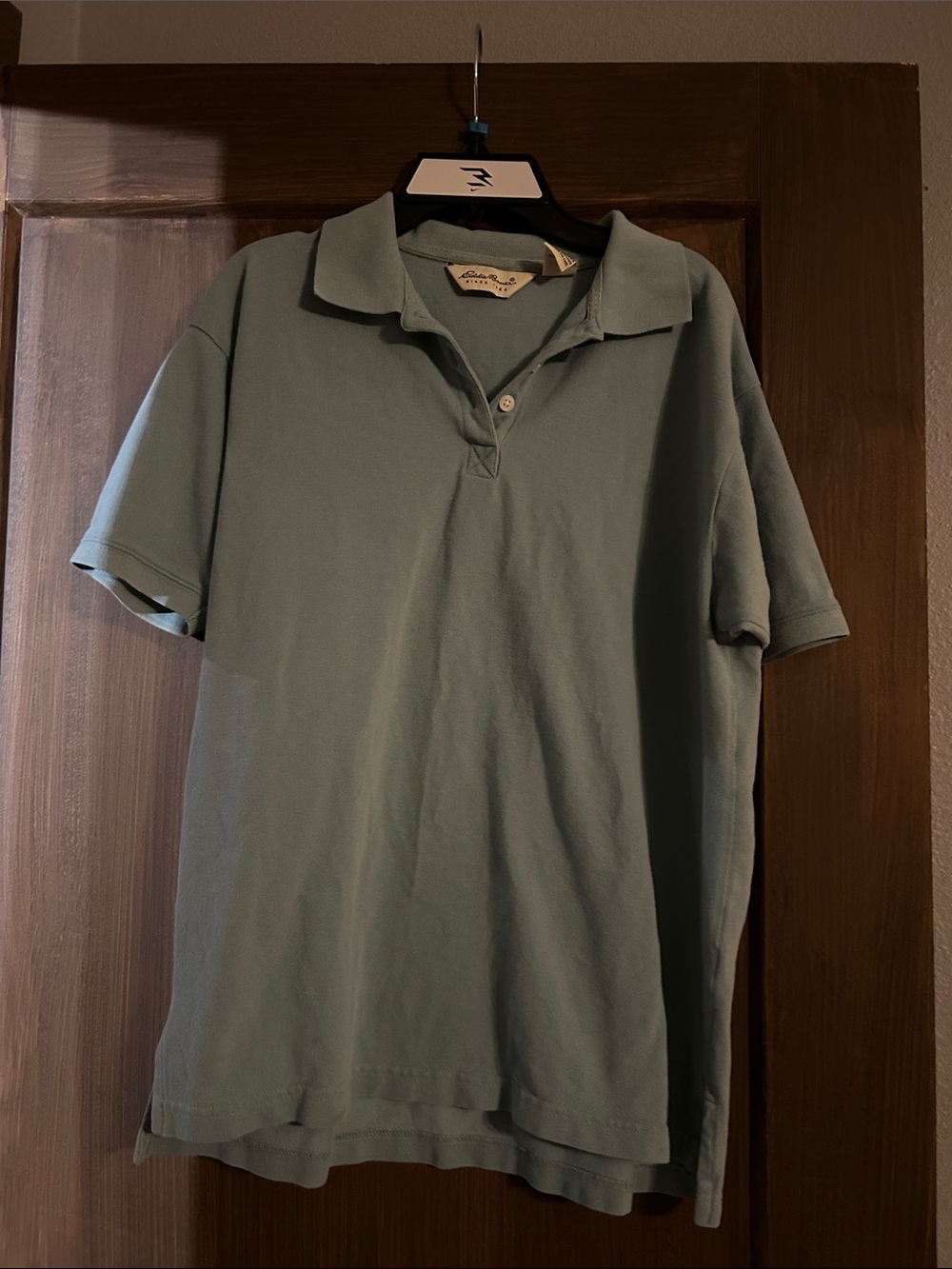 Eddie Bauer Men's Polo in Sage Green